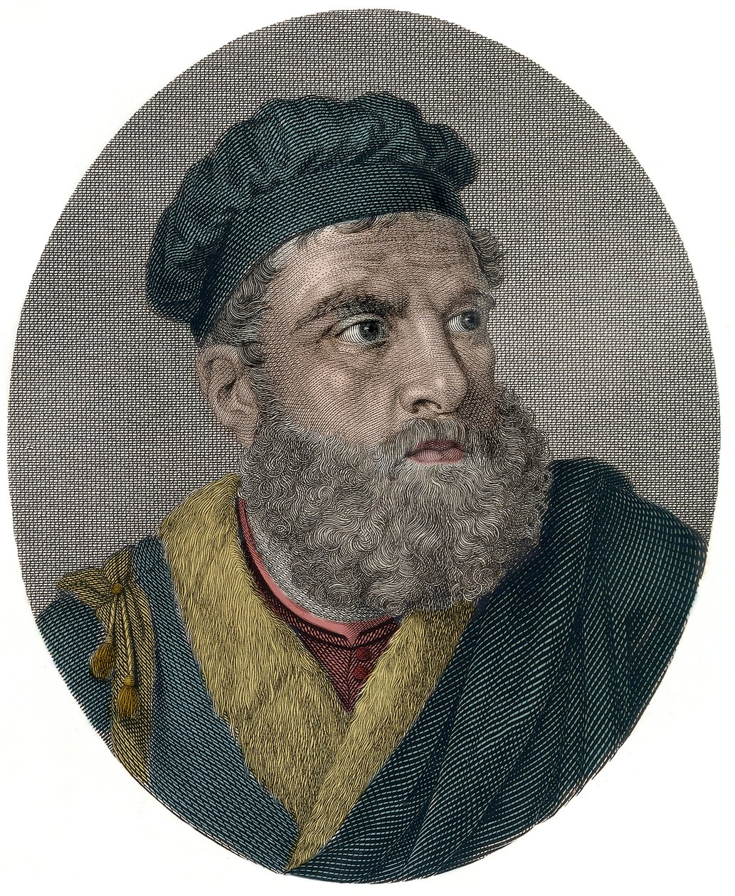 Portræt af Marco Polo af Teodoro (after) Matteini