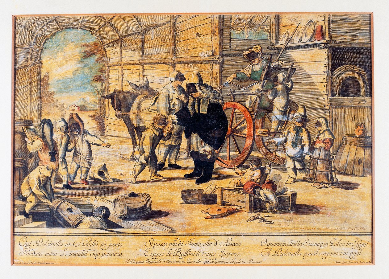 Adel af Pulcinella af Blaise Nicolas Le Sueur