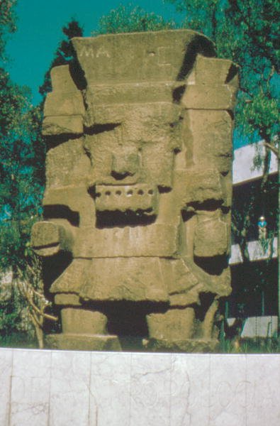Chalchiuhtlicue, gudinde for rindende vand, 200 e.Kr af Teotihuacan