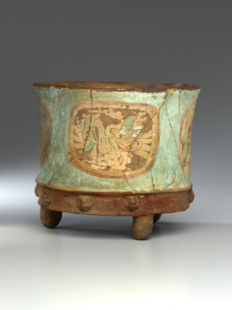 Tripod Jar, ca. 800 (ler) (se også 278901 & 278903-278904) af Teotihuacan
