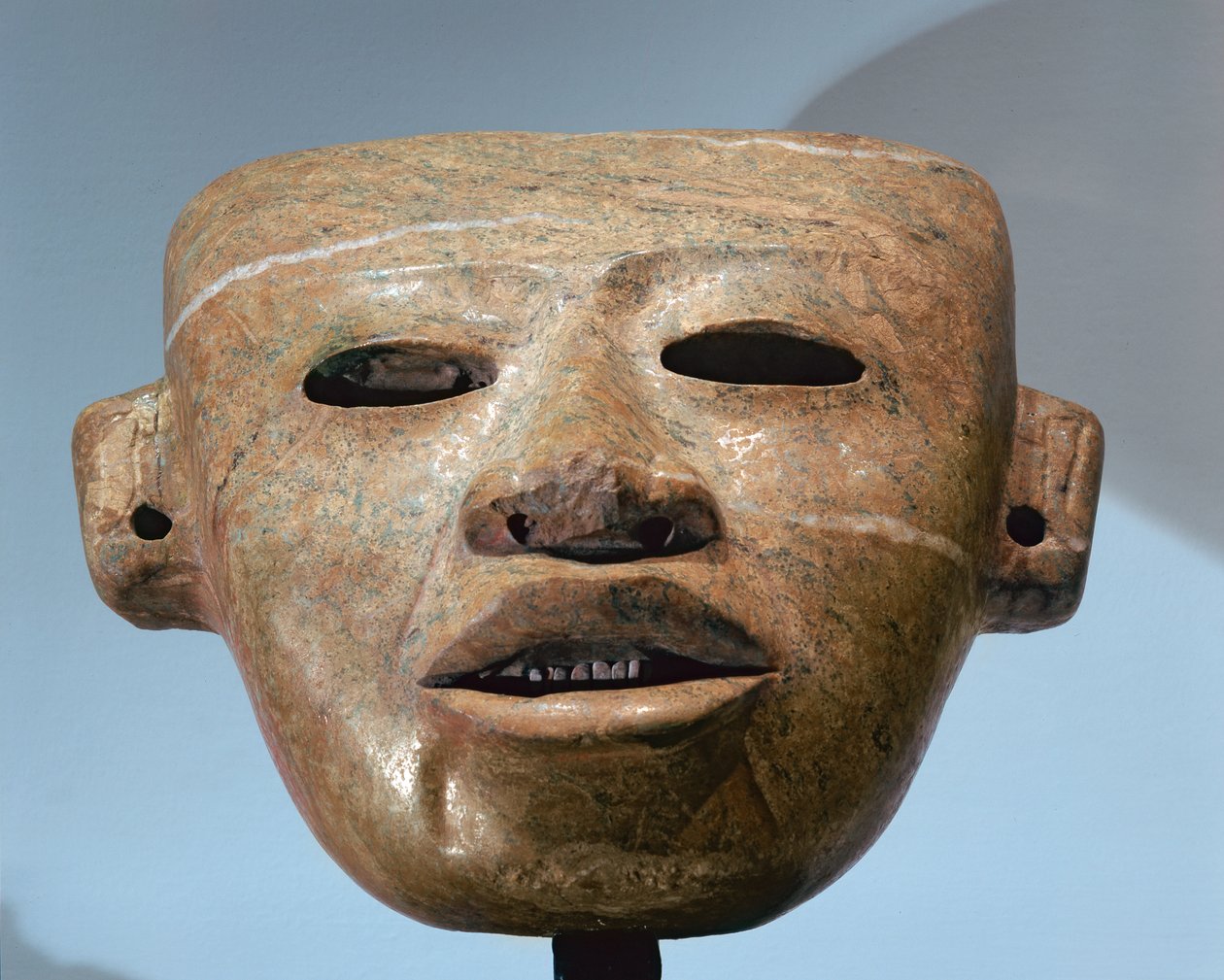 Funerary Mask, Central Highlands, Mexico, ca. 250-550 (serpentine) af Teotihuacan