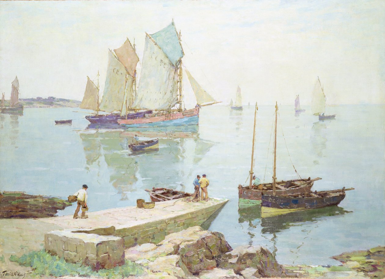 Havnescene af Terrick Williams