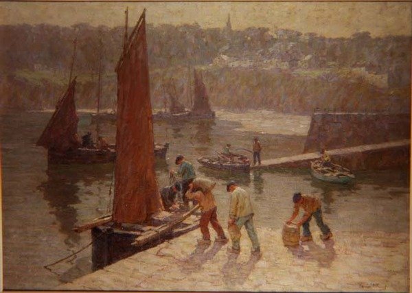 Misty Morning Sunshine, Douarnenez af Terrick Williams