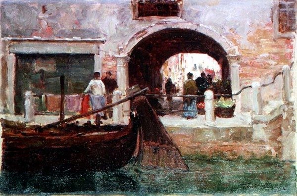 En venetiansk buegang af Terrick Williams