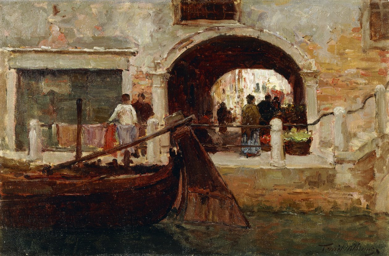 En venetiansk buegang af Terrick Williams