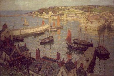 Brixham Havn af Terrick Williams