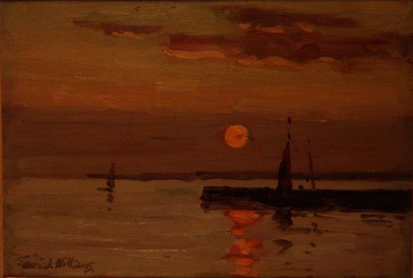 Sundown, Concarneau, Bretagne af Terrick Williams