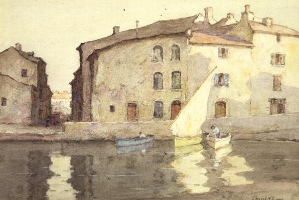 Kanalen ved Martigues af Terrick Williams