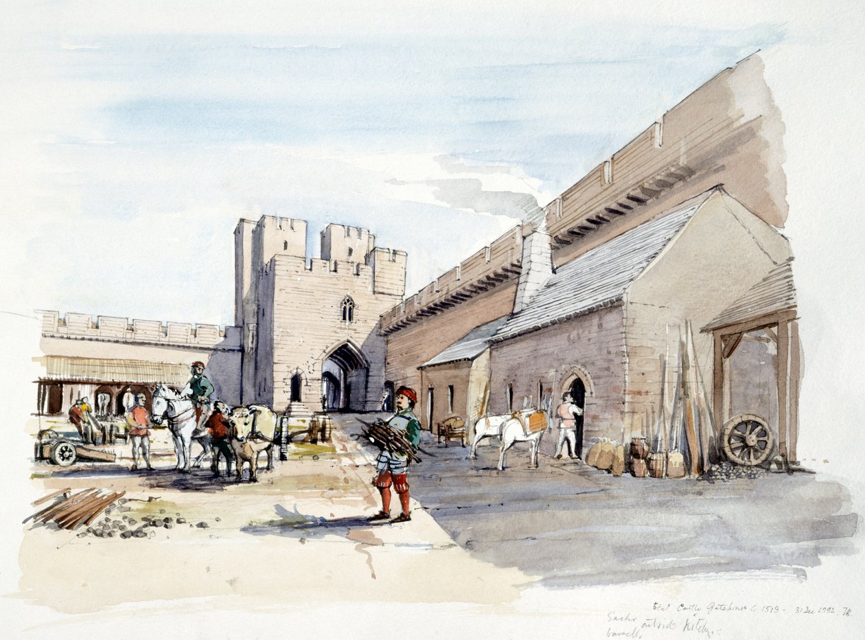 Etal Slot, c1513, c1990-2010 af Terry Ball