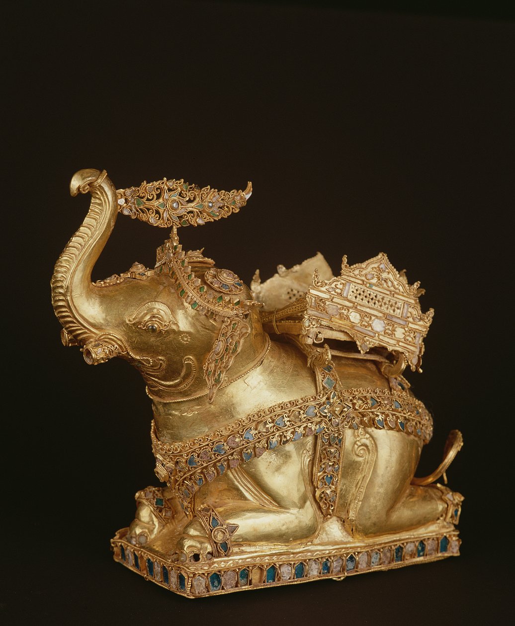 Elefant (guld) af Thai School