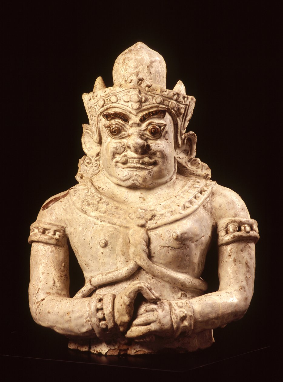 Figur af en Yak eller kæmpe Sukhothai-periode, 14.-15. århundrede (glaseret stentøj) af Thai School