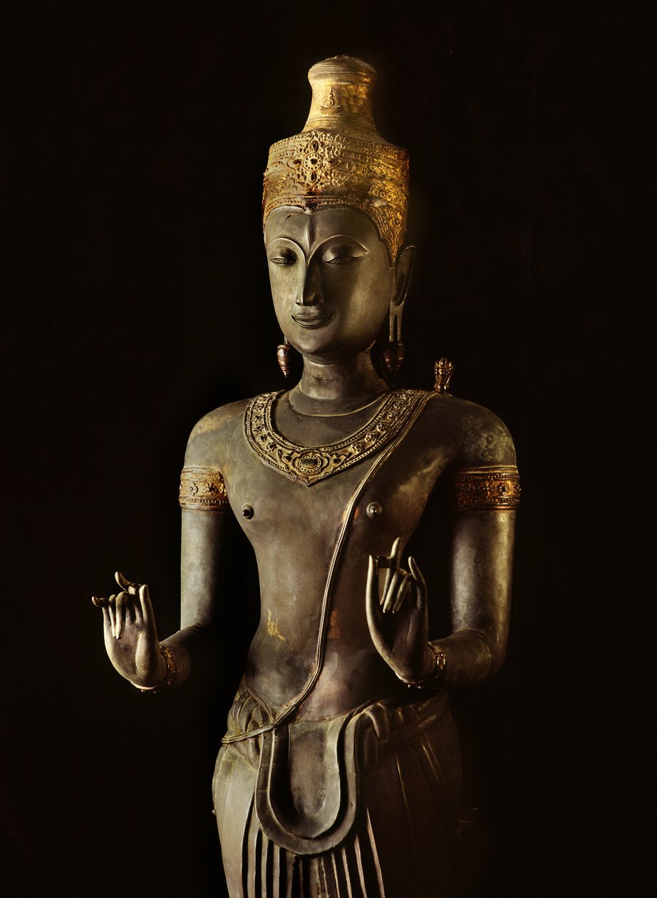 Statue af Shiva (bronze) af Thai School