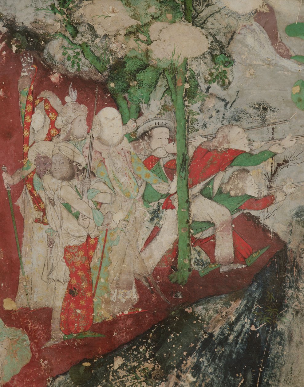 Western Mercenaries, Wat Suwannaram, Thonburi, 1831 af Thai School