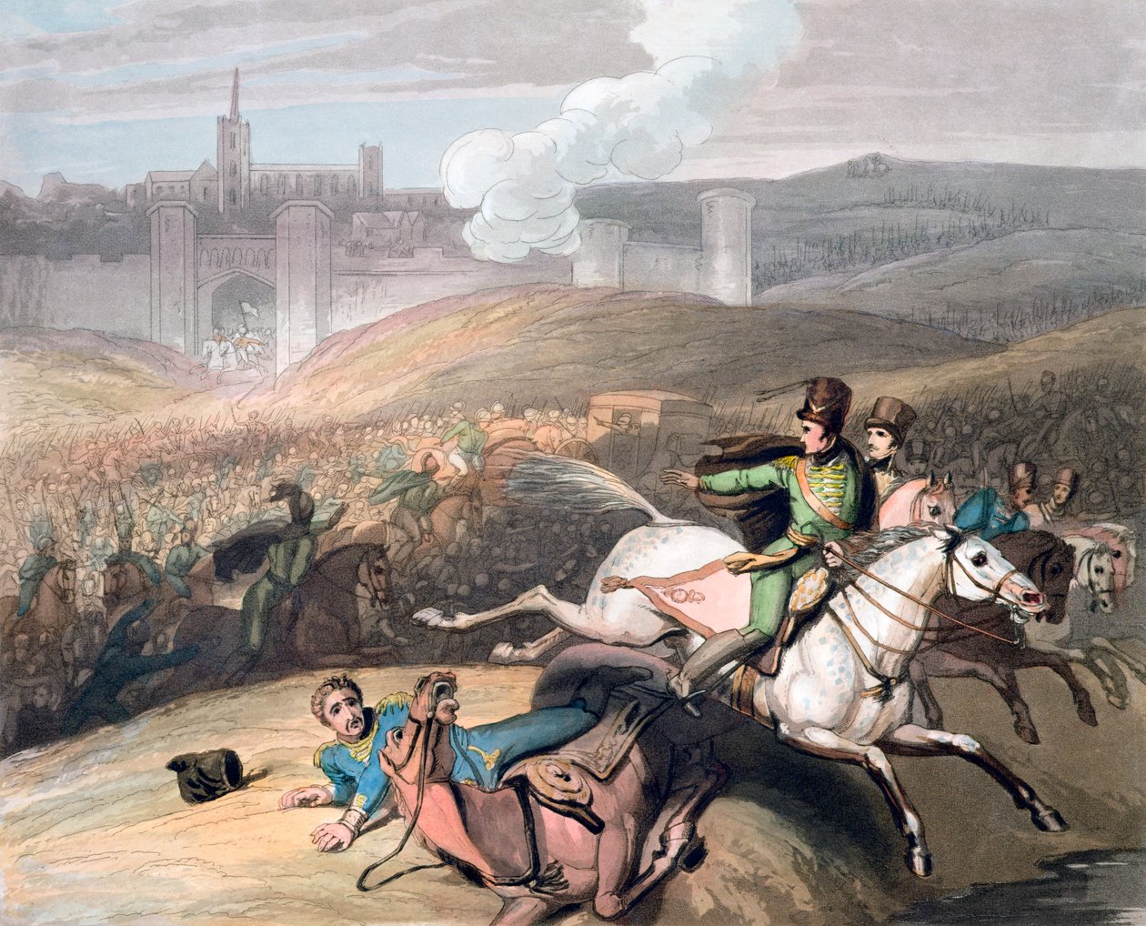 Slaget ved Vitoria, Spanien, 21. juni 1813 1819 af Thales Fielding
