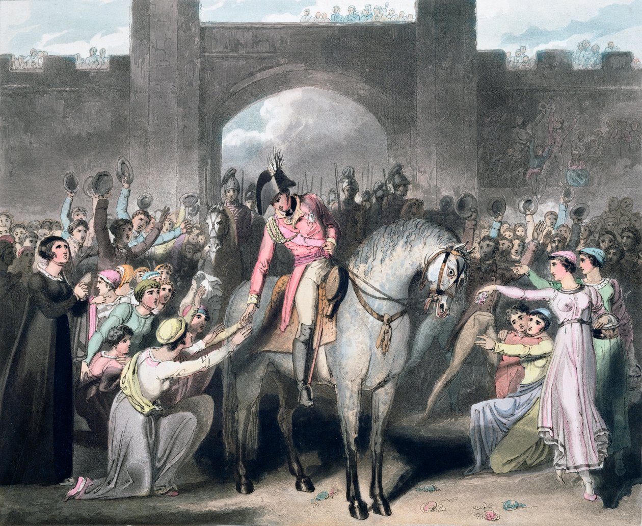 Tilfangetagelse af Toulouse, Frankrig, 10. april 1814 1819 af Thales Fielding