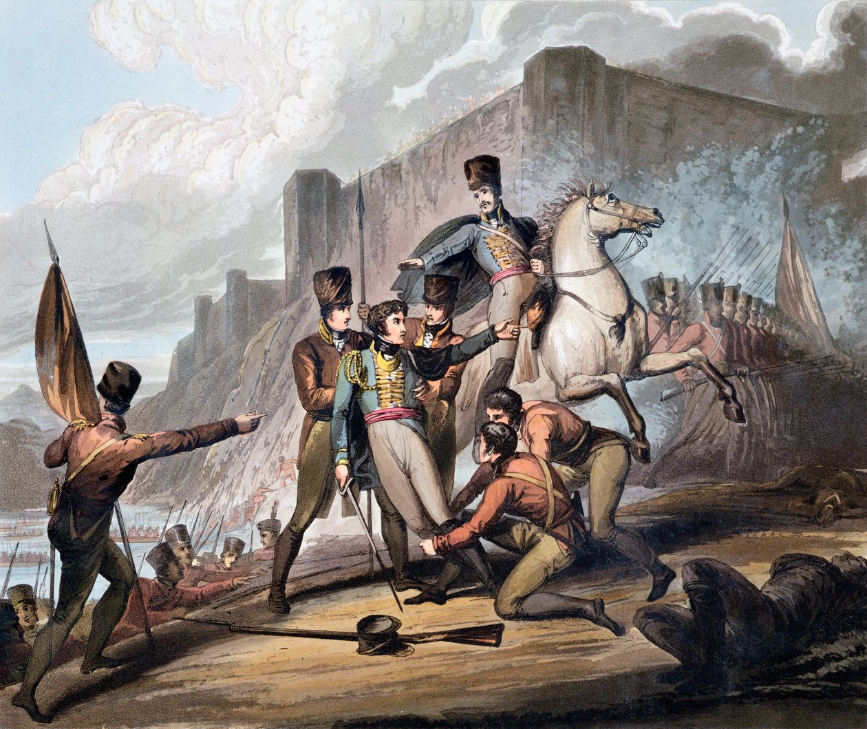 Andet slag ved Porto, Portugal, 12. maj 1809 1819 af Thales Fielding