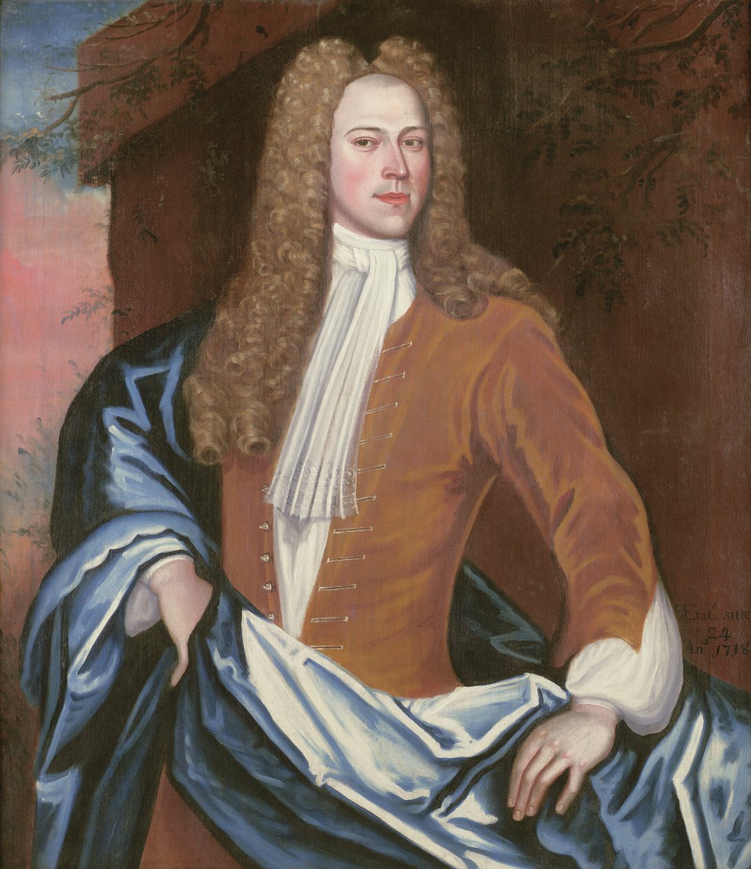 Johannes de Peyster III, 1718 af The Schulyer Painter