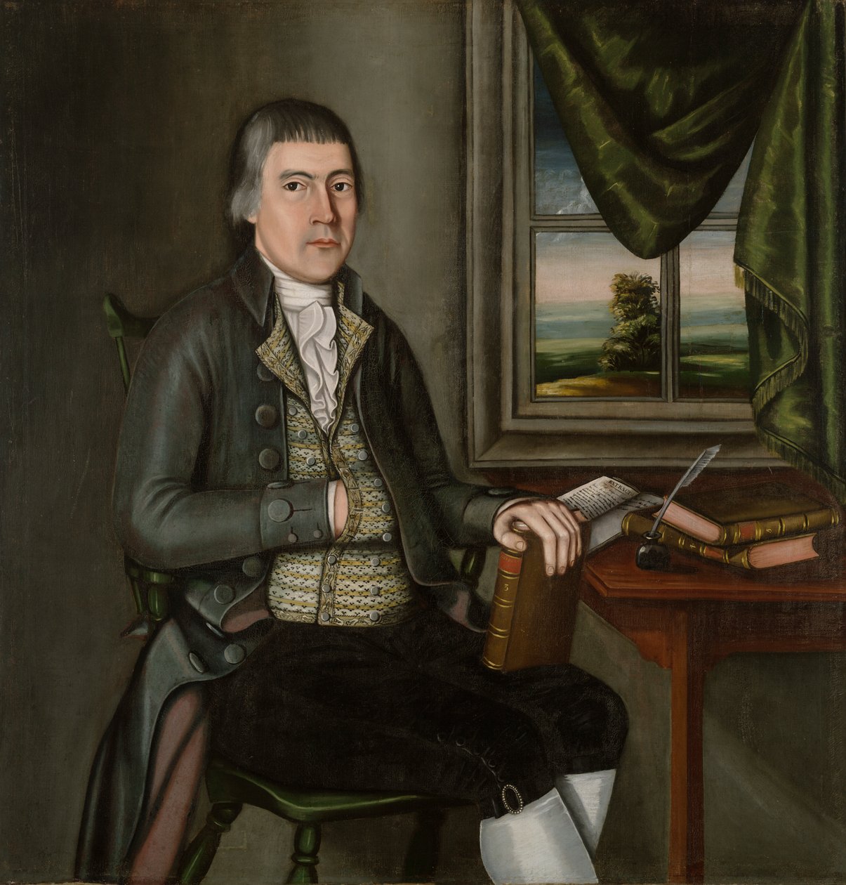 Dr. Hezekiah Beardsley (1748 af The Beardsley Limner