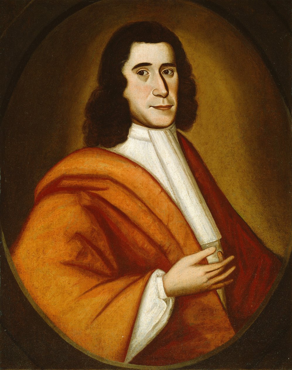 Muligvis William Metcalf, ca. 1730. af The Pollard Limner