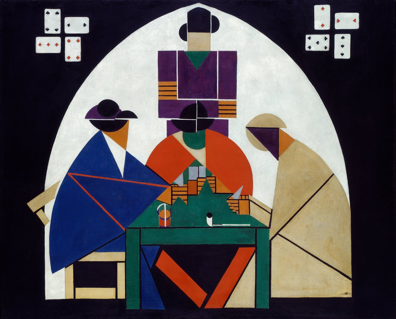 Kortspillere af Theo van Doesburg