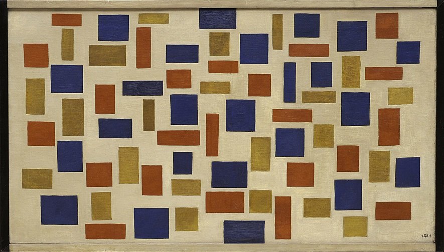 Sammensætning XI af Theo van Doesburg