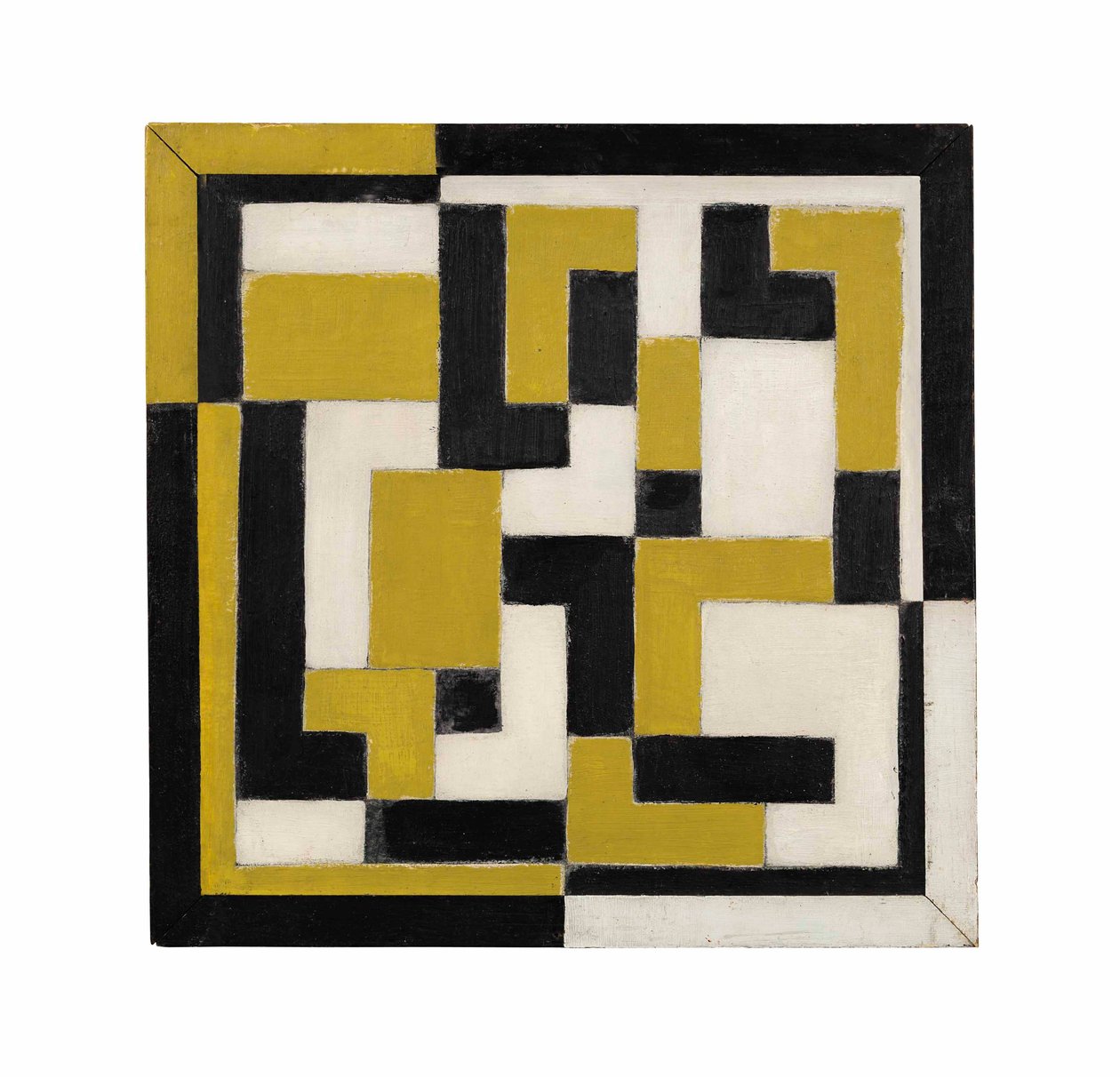 Komposition er et maleri lavet af Theo van Doesburg