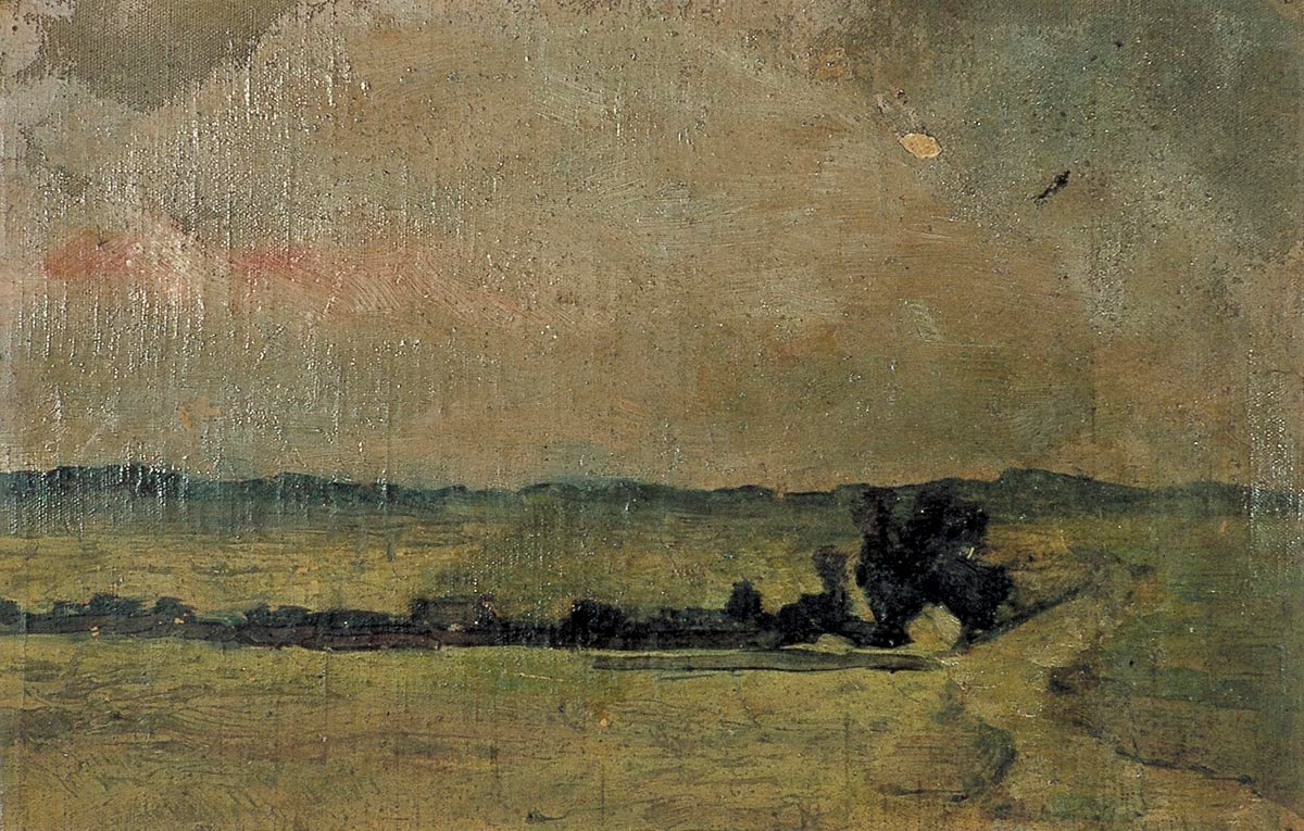 Landskab af Theo van Doesburg