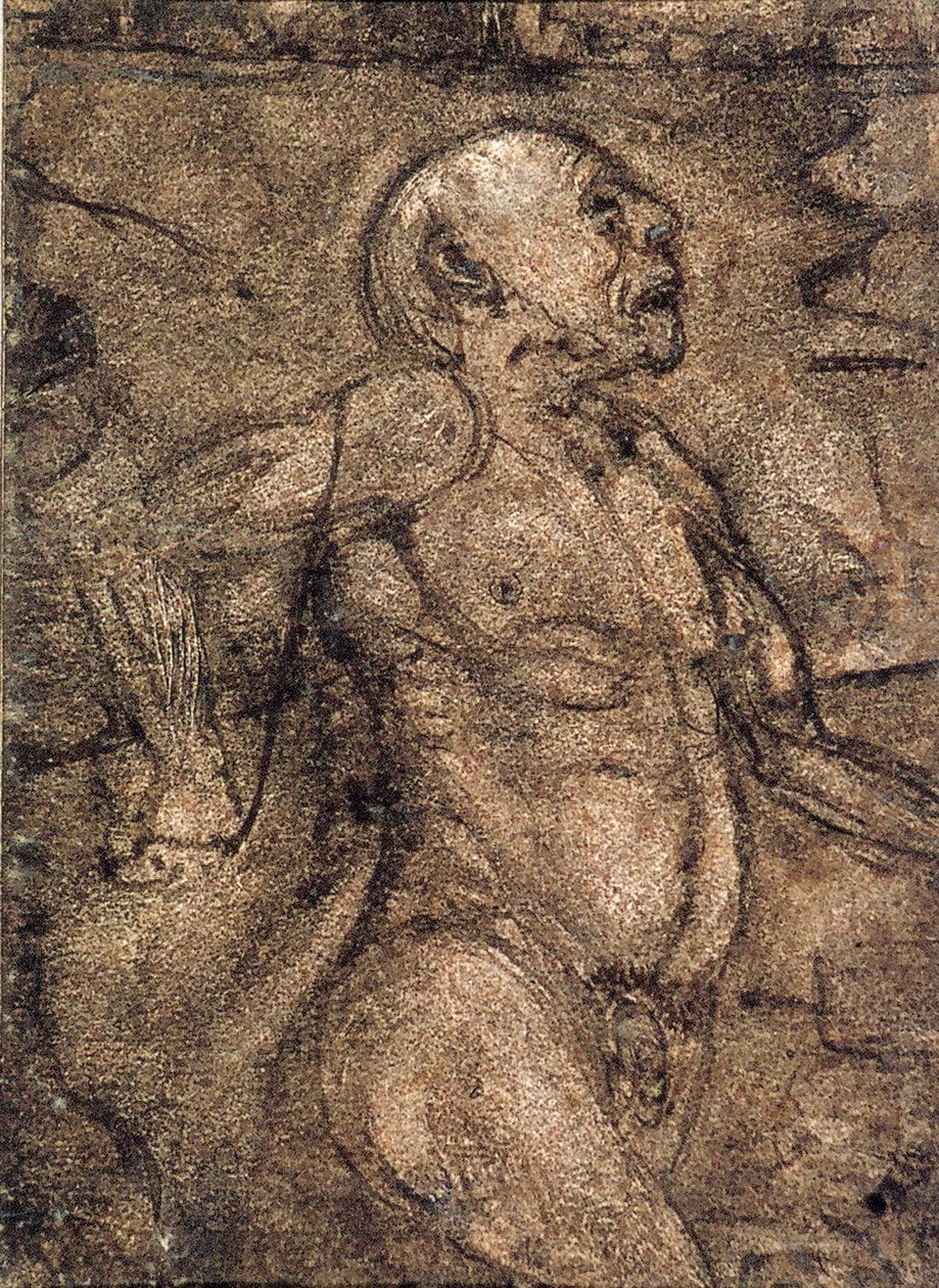 Mand nøgen af Theo van Doesburg