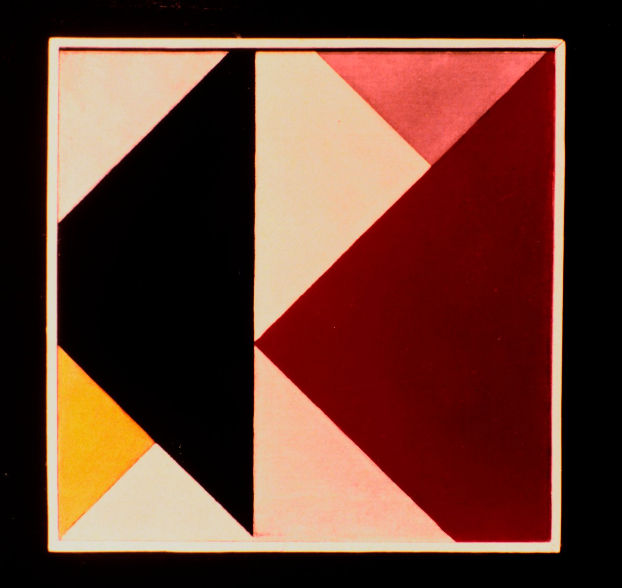 Modkomposition XIII, 1925-1926 af Theo van Doesburg