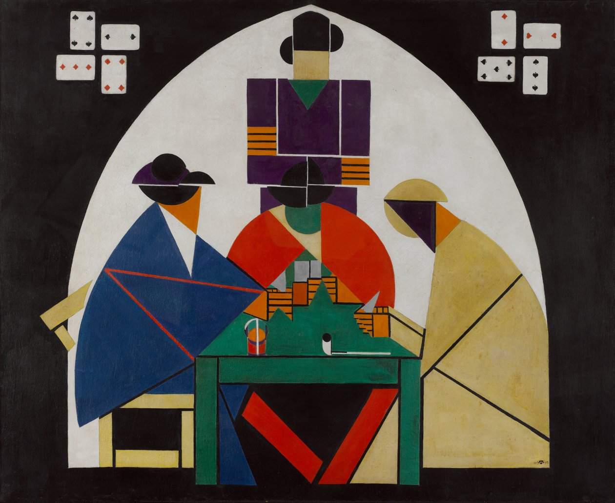 Kortspillerne af Theo van Doesburg
