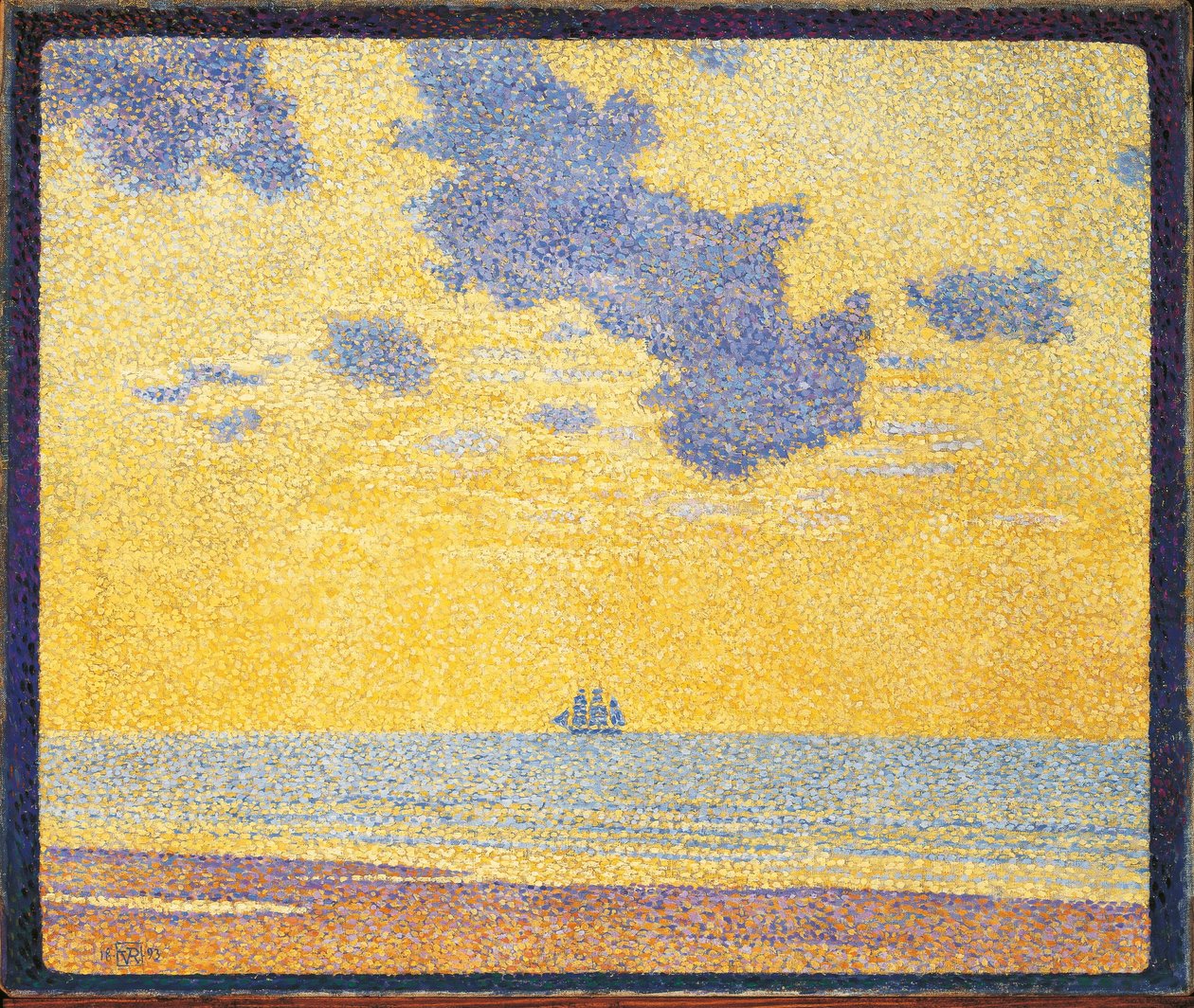 Store skyer af Théo van Rysselberghe