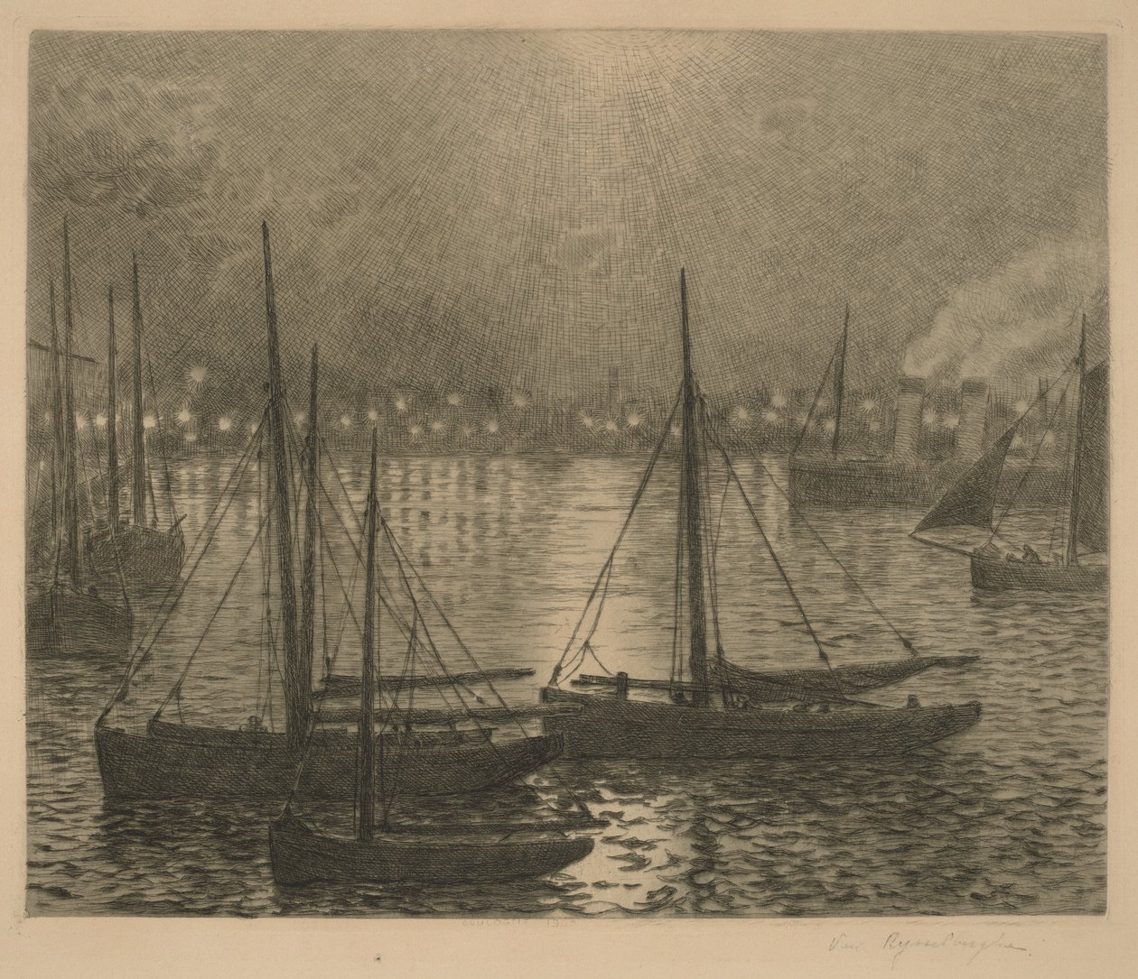 Boulogne af Théo van Rysselberghe