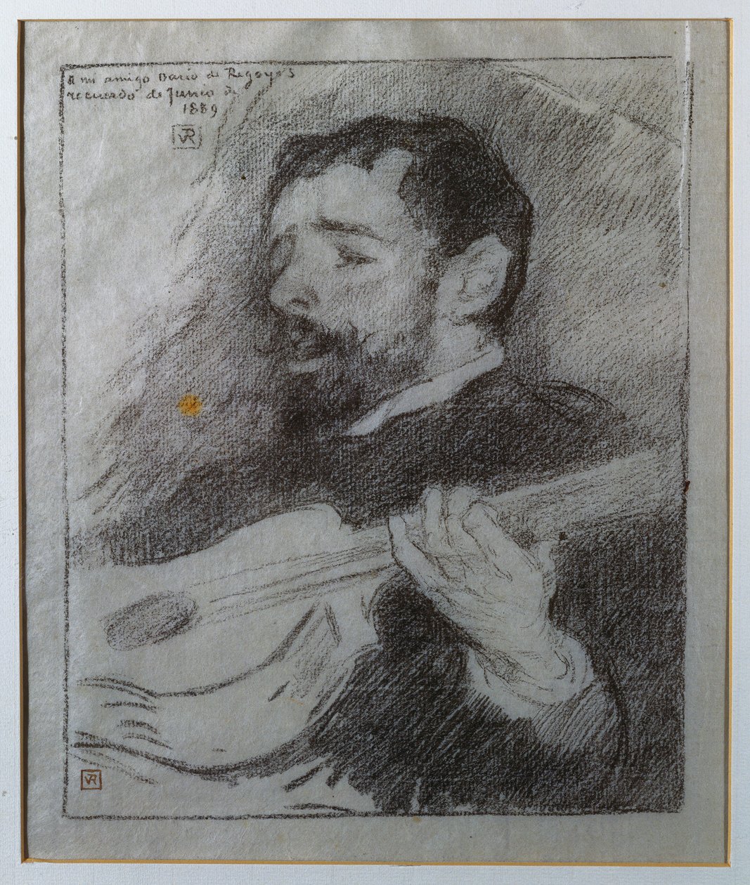 Guitarist af Théo van Rysselberghe