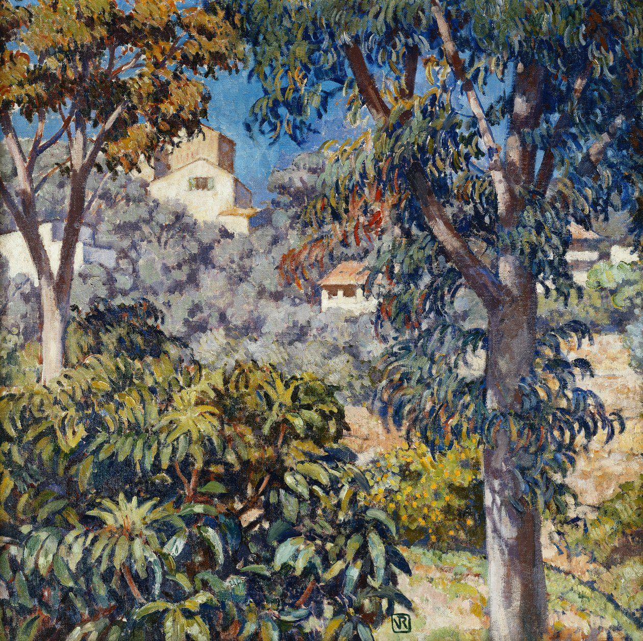 Paysage du Midi, c.1920-1922dani af Théo van Rysselberghe