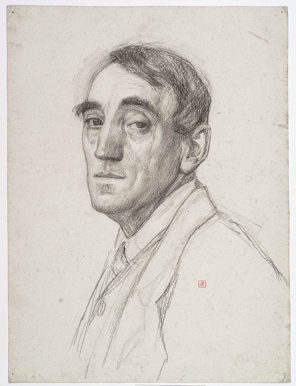 Self portrait, 1916dani af Théo van Rysselberghe