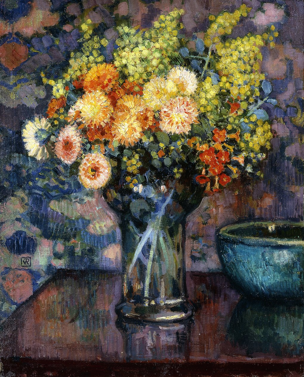 Vase of Flowers; Vase de Fleurs, c.1911dani af Théo van Rysselberghe
