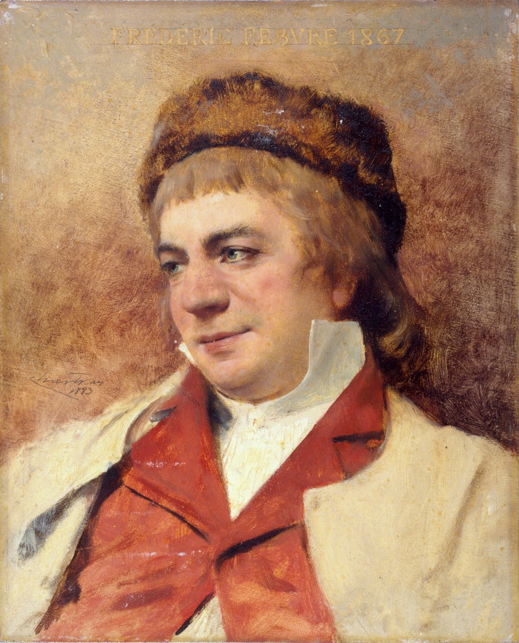 Portræt af Frédéric Fèbvre 1835-1916, 1883. af Theobald Chartran
