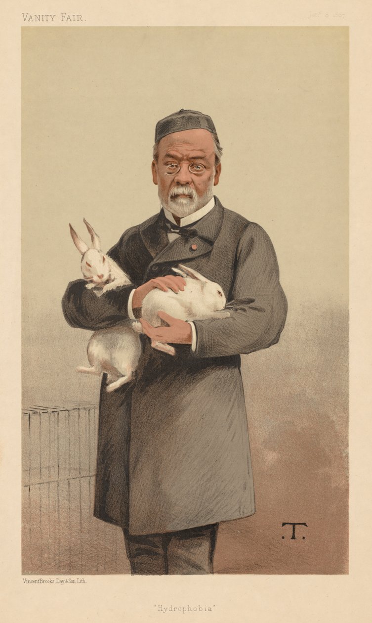 Vanity Fair: Hydrophobia, 1887. af Theobald Chartran