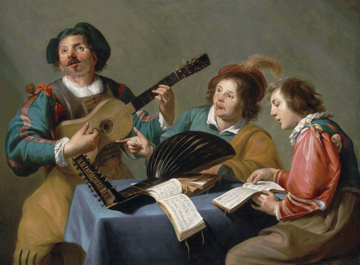 En musikalsk koncert af Theodoor Rombouts