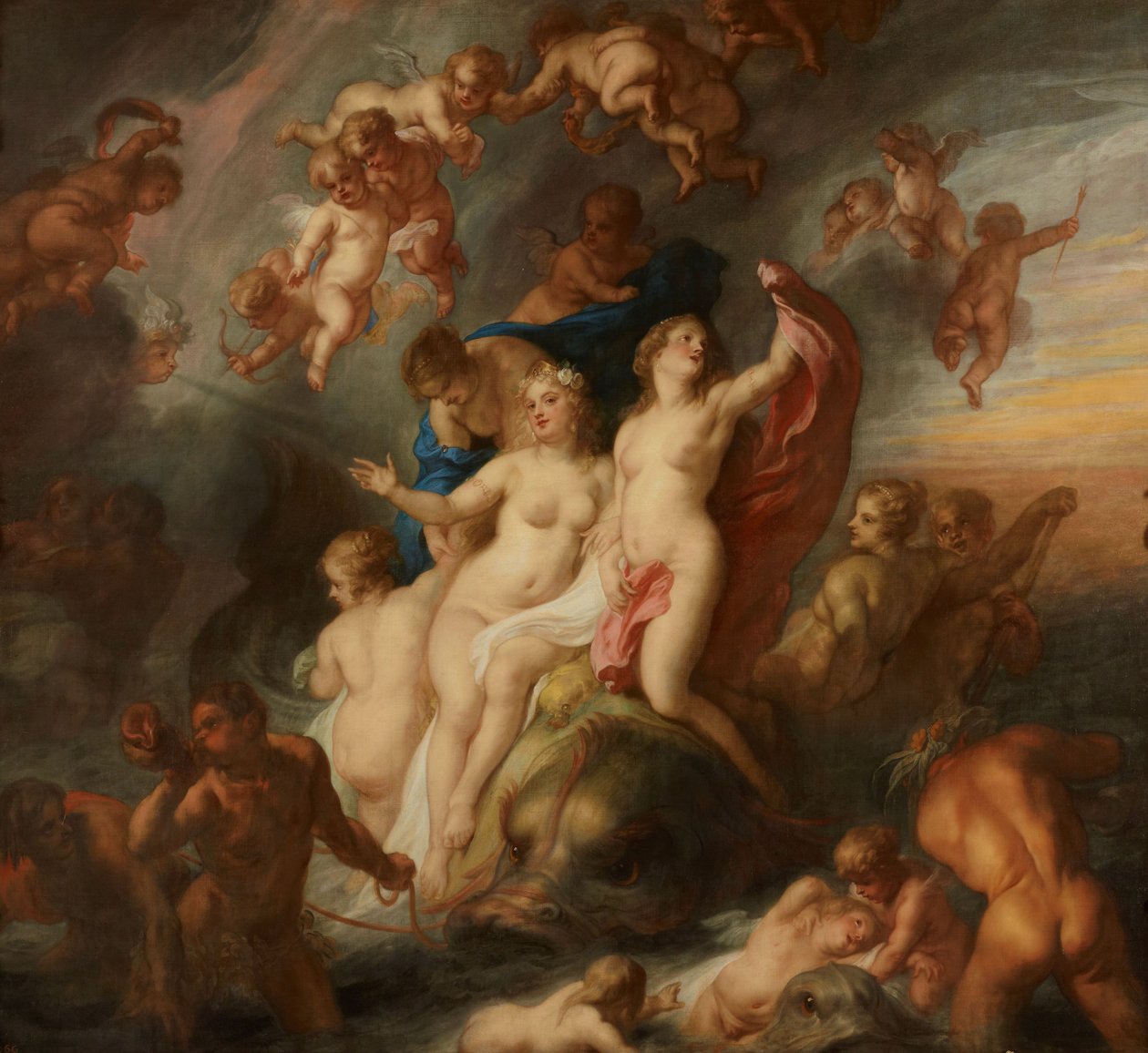 Triumph der Galatea af Theodoor van Thulden