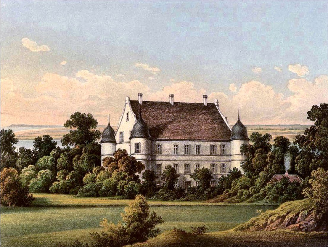 Spyker Castle Rügen af Theodor Albert