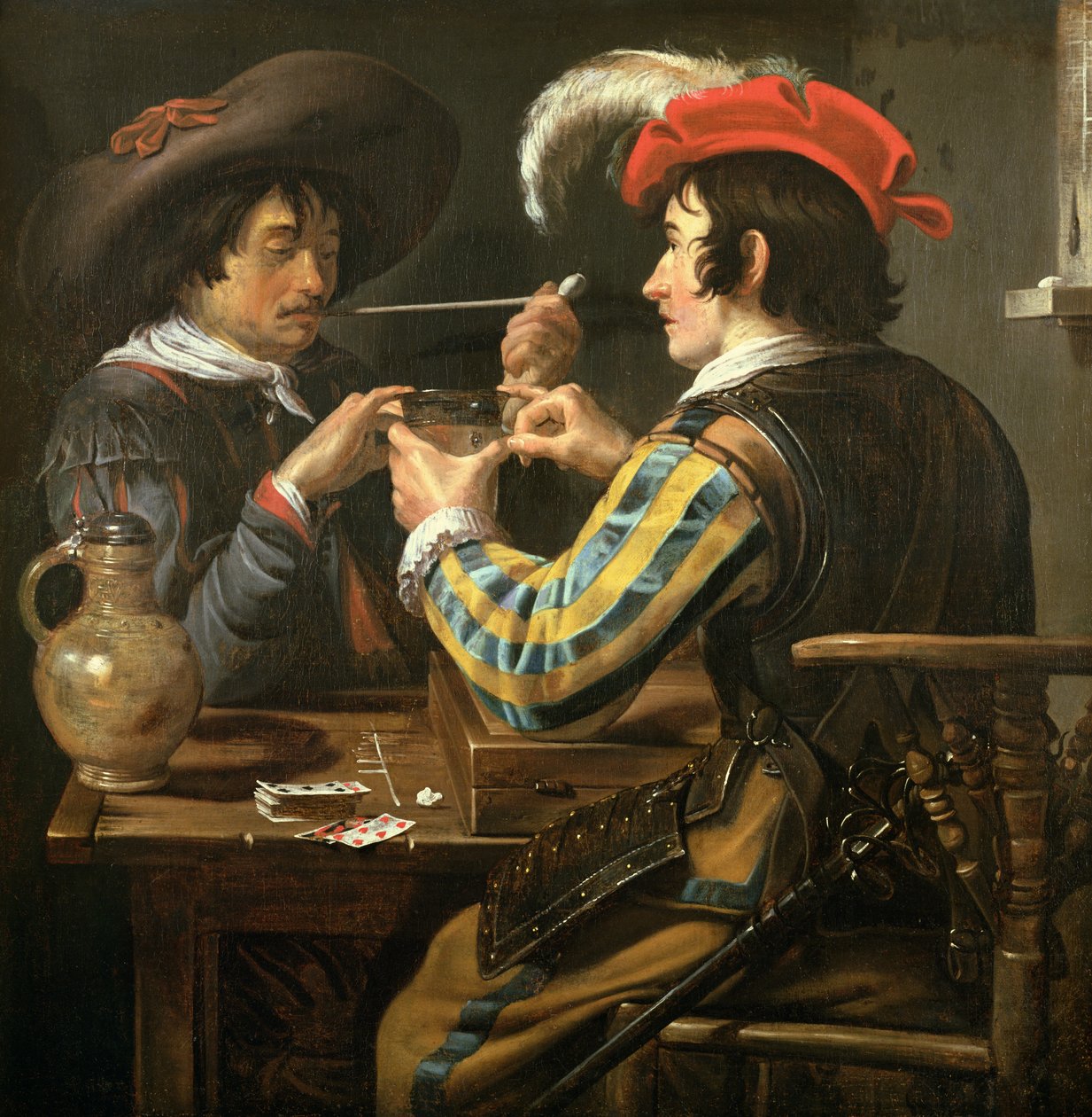 Kortspillerne af Theodor Rombouts