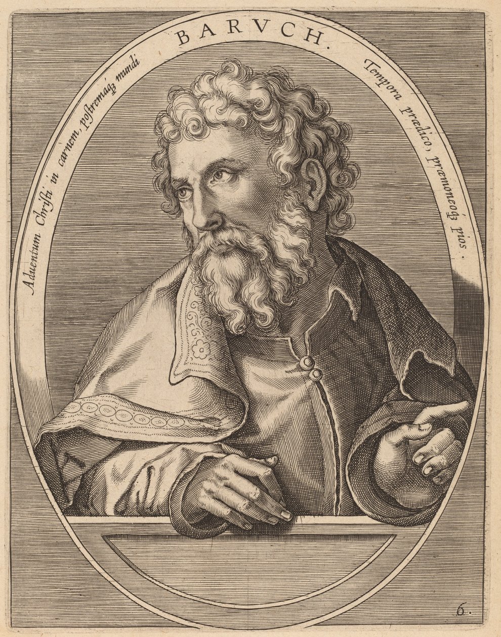 Baruch af Theodor Galle after Jan van der Straet