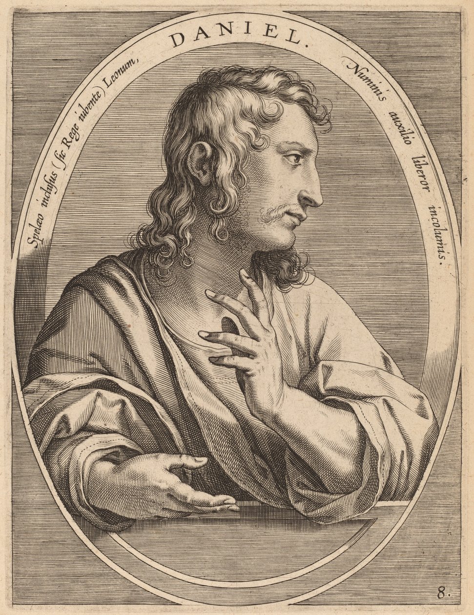 Daniel af Theodor Galle after Jan van der Straet