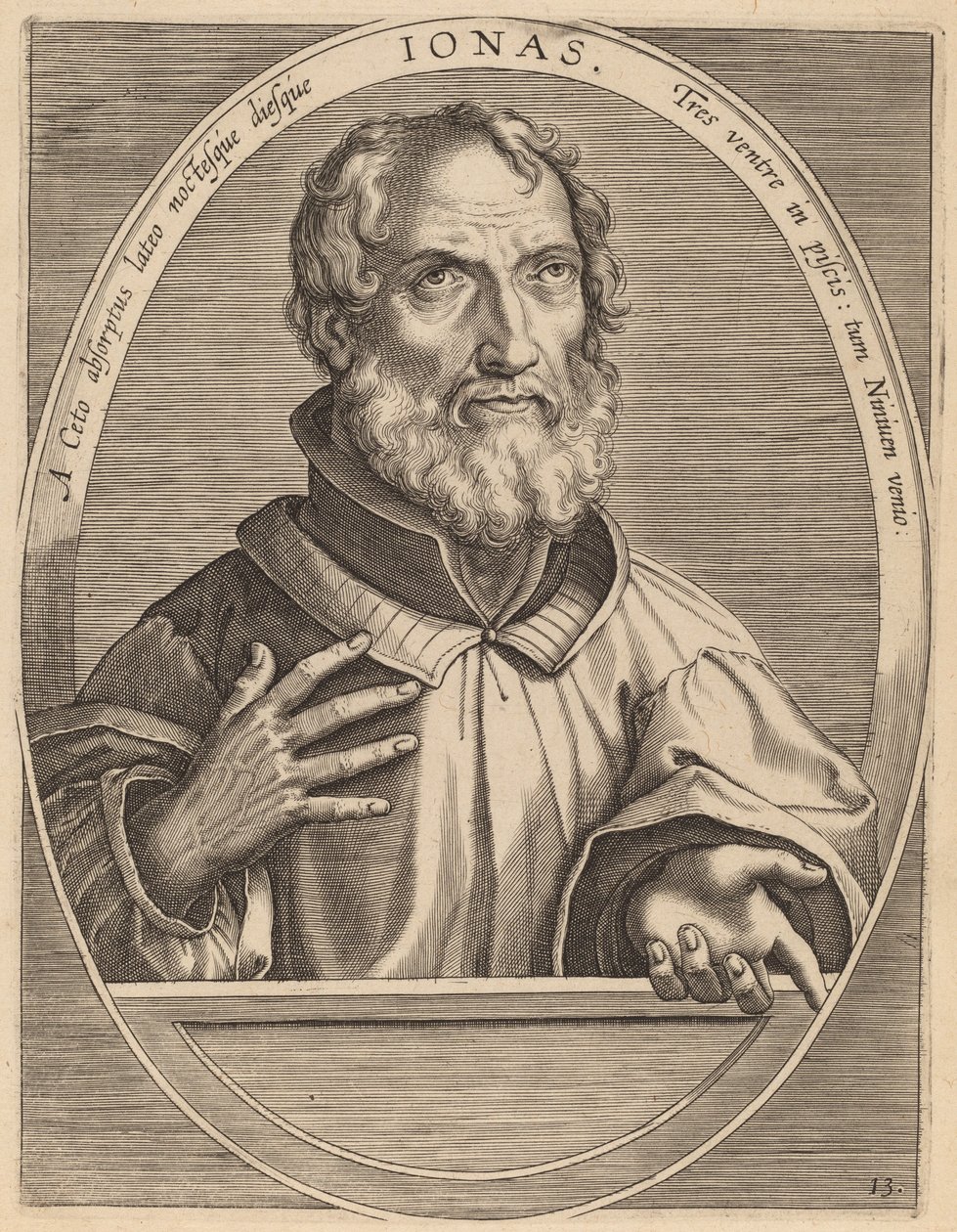 Så af Theodor Galle after Jan van der Straet