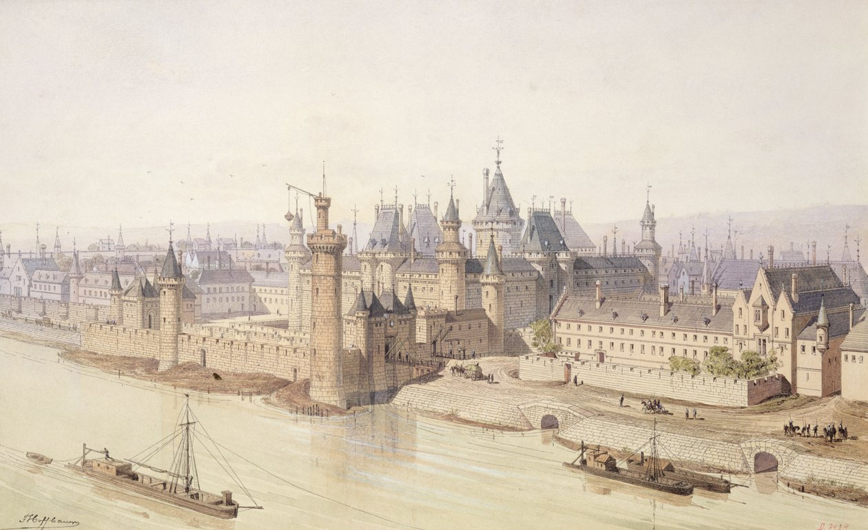 Louvre under Charles V