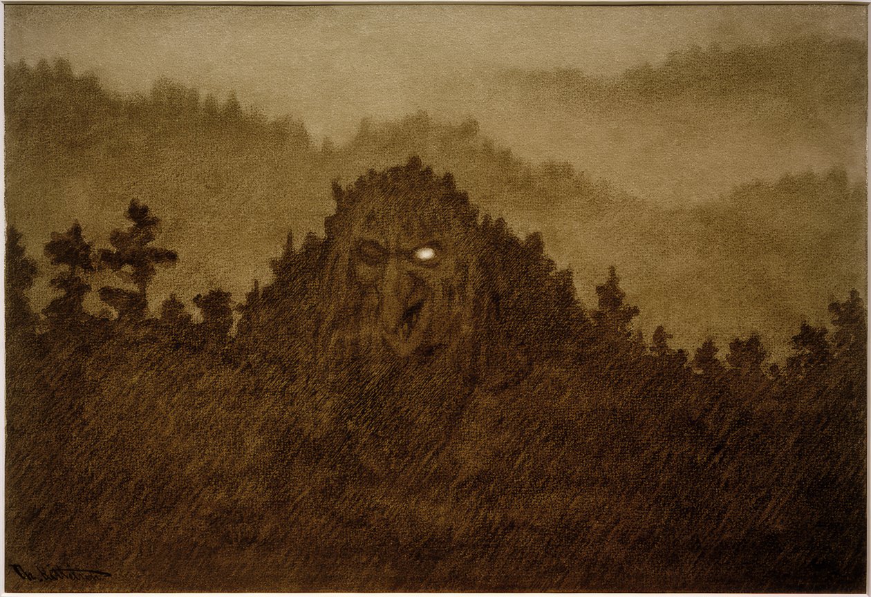 Waldtroll af Theodor Kittelsen