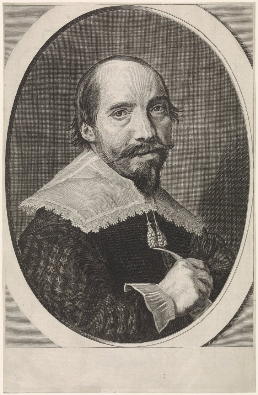 Portræt af Theodore Bleuet af Theodor Matham