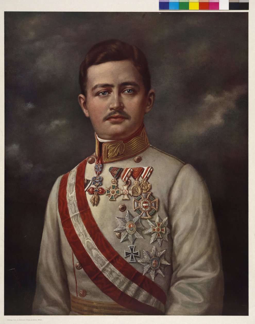 Kejser af Østrig Karl I af Theodor Mayerhofer
