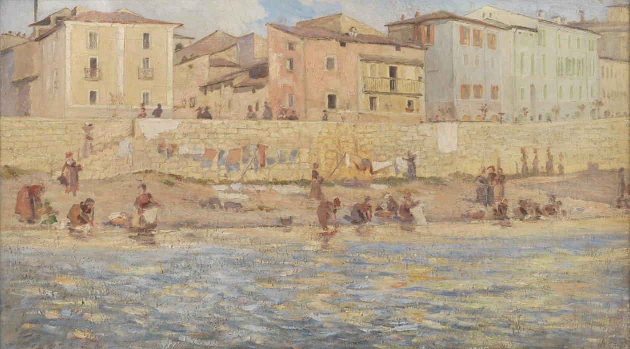 Liri-floden. Italien af Theodor Philipsen